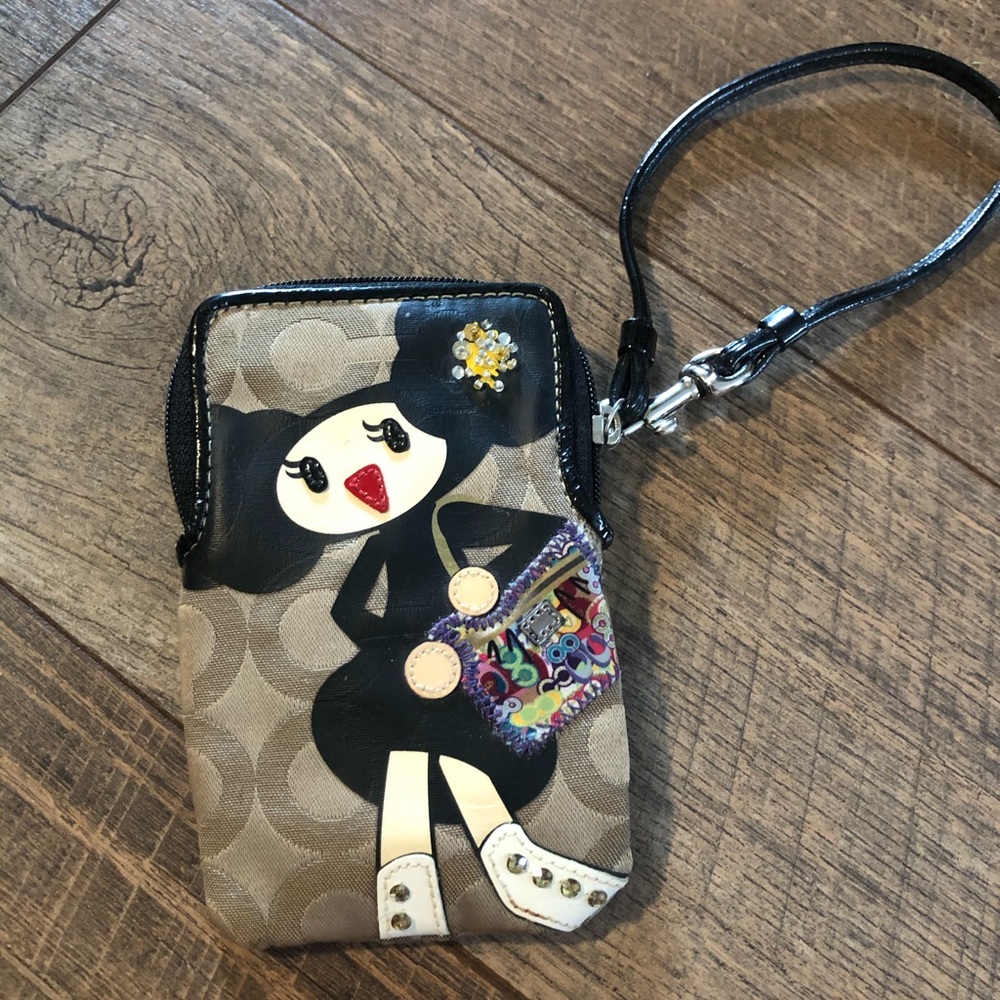 Coach limited edition wristlet